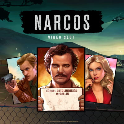 Narcos slot revirew and play options